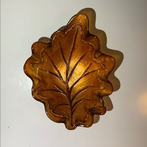 2/$30 - Leaf Enamel Bowl